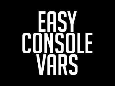 Easy Console Vars